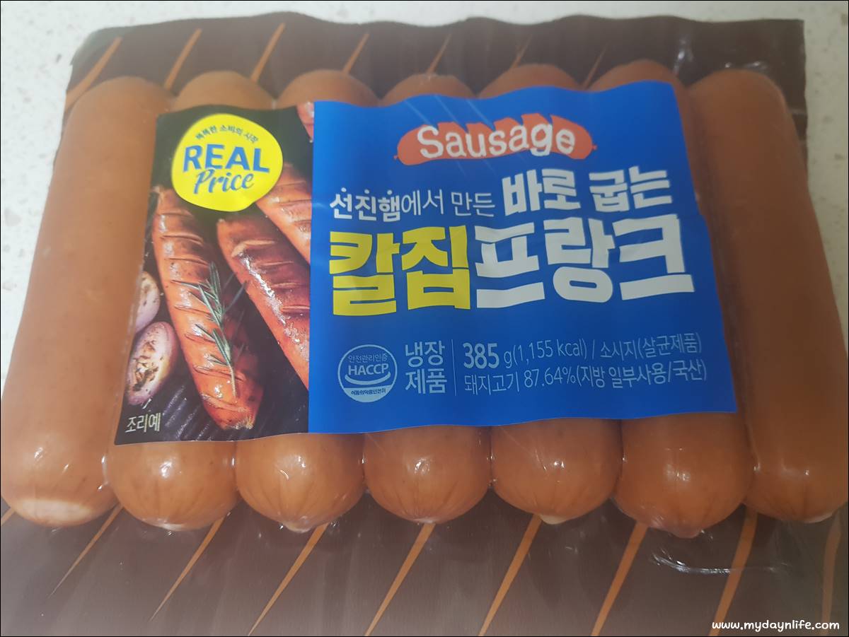 리얼 프라이스 칼집프랑크 후기