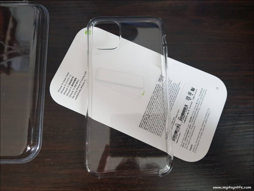아이폰11 정품 클리어 휴대폰 케이스 내돈내산 후기
