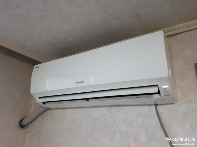 에어컨 실외기 진동 소음 다이소 진동방지패드로 줄이기