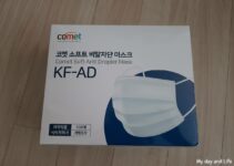 코멧 KF-AD 비말차단 마스크 후기 vs 비에스 데일리 쿨 마스크