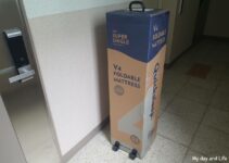 퀵슬립 V4 폴더블 매트리스 내돈내산 후기