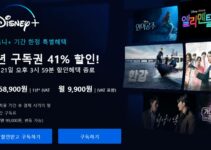 디즈니플러스 58,900원에 1년 구독하다