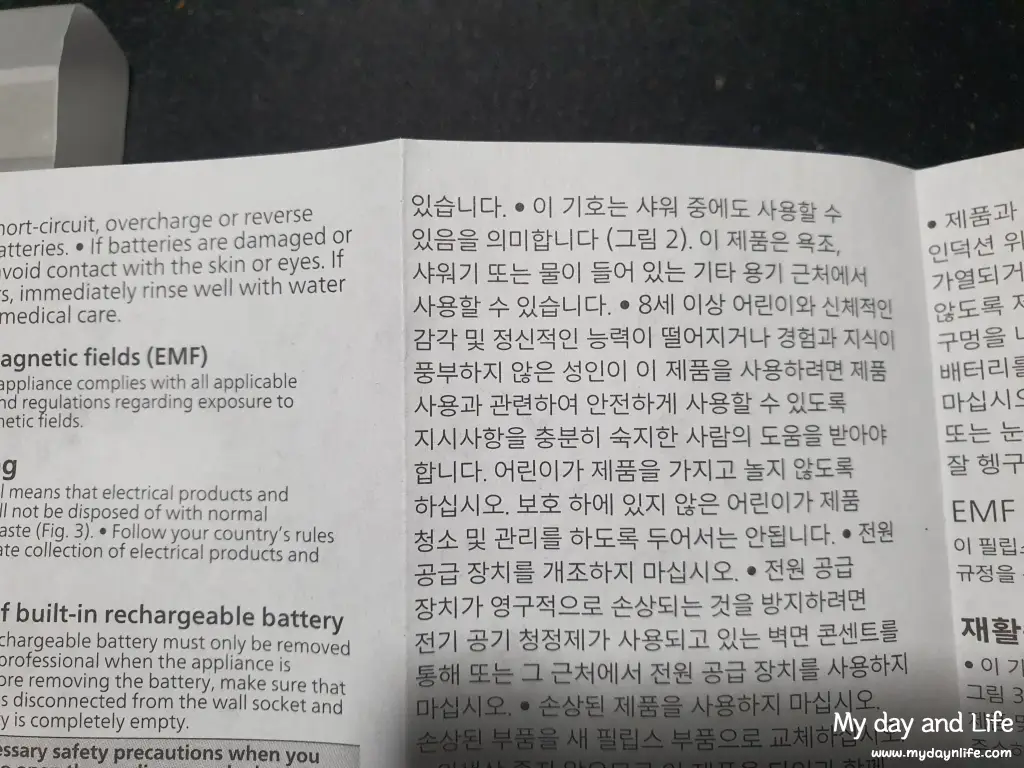 필립스 면도기 S1213 내돈내산 후기