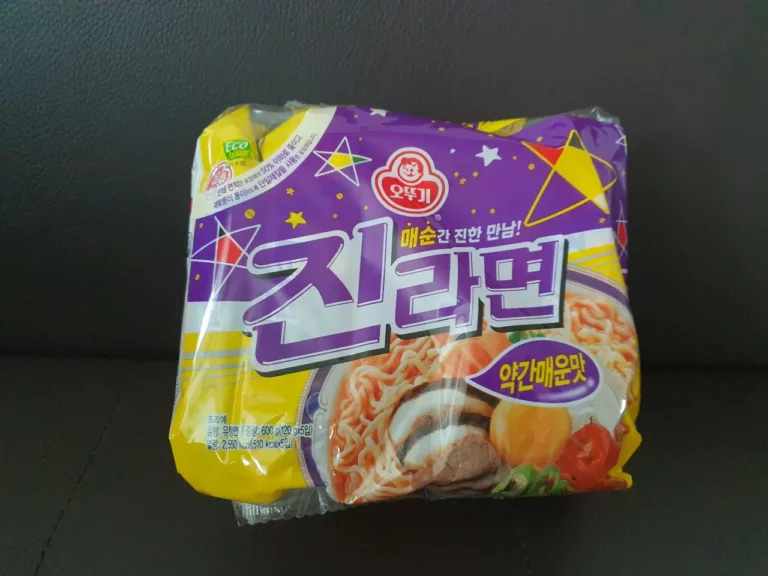 오뚜기 진라면 약간 매운맛 후기