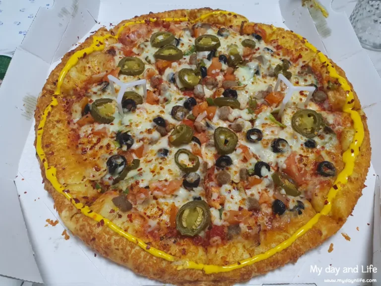 파파존스 더블 핫 앤 스파이시 멕시칸 피자